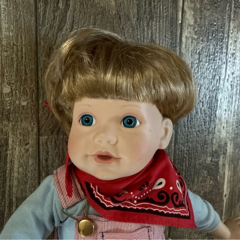 Porcelain Doll Danbury Mint by Elke Hutchens Jimmy Engineer